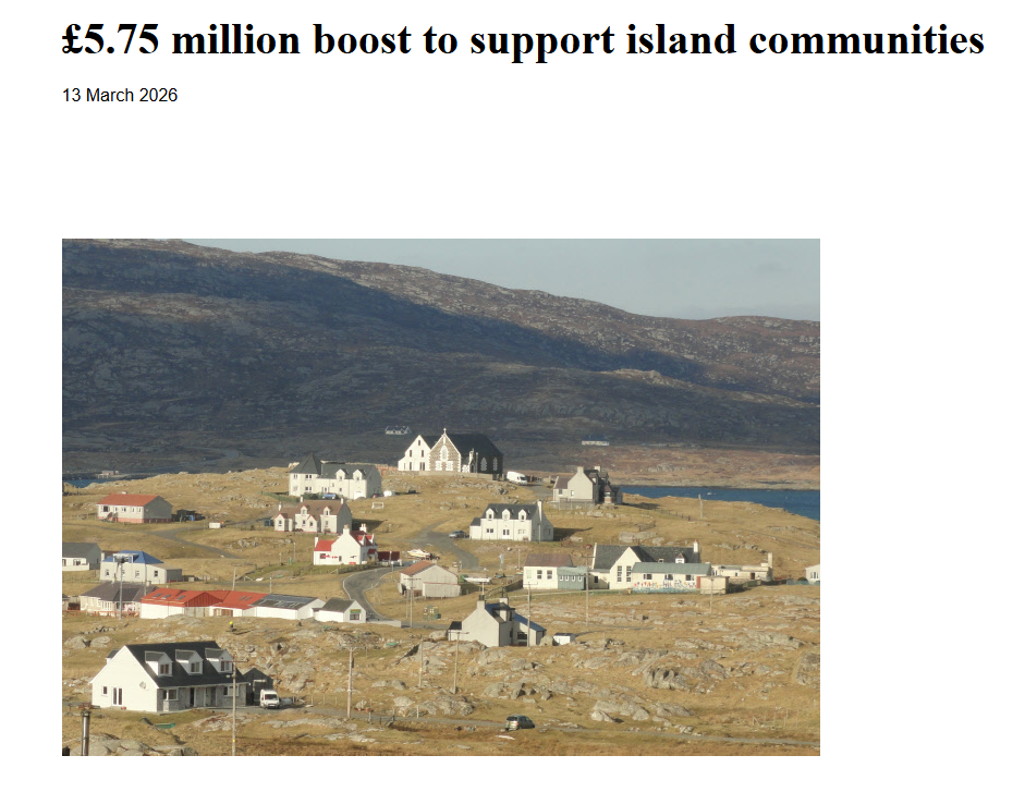 Why is a £5.75m Scot Gov investment not newsworthy at all but a £0.25m Lottery Fund grant is?