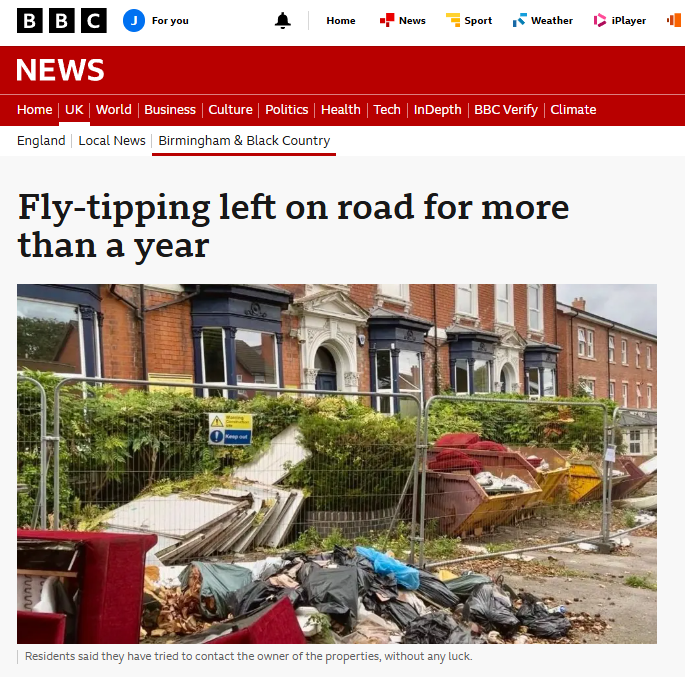 England looks like ‘Fly-tipping capital of Europe’ with only half the ...